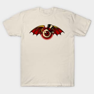 american traditional classy flying eyeball T-Shirt